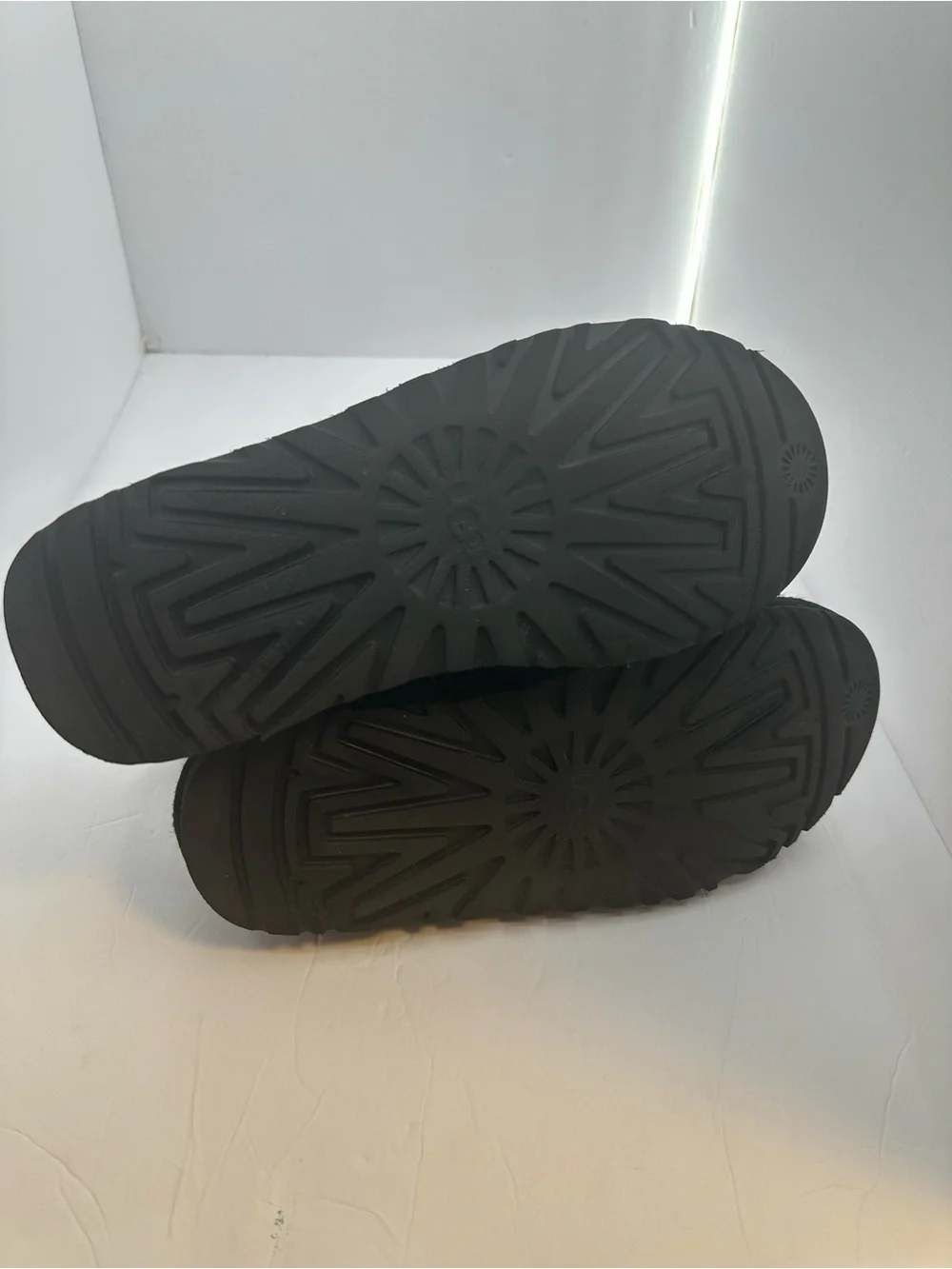 Black suede mini boots 🖤 cozy winter essential | worn - Size 8